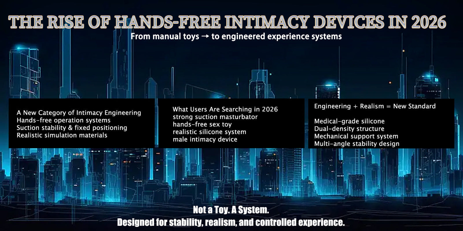 Hands-Free Intimacy Is Trending in 2026 – Why Mechanical Adult Toys Like JYBL Are Changing Solo Experience