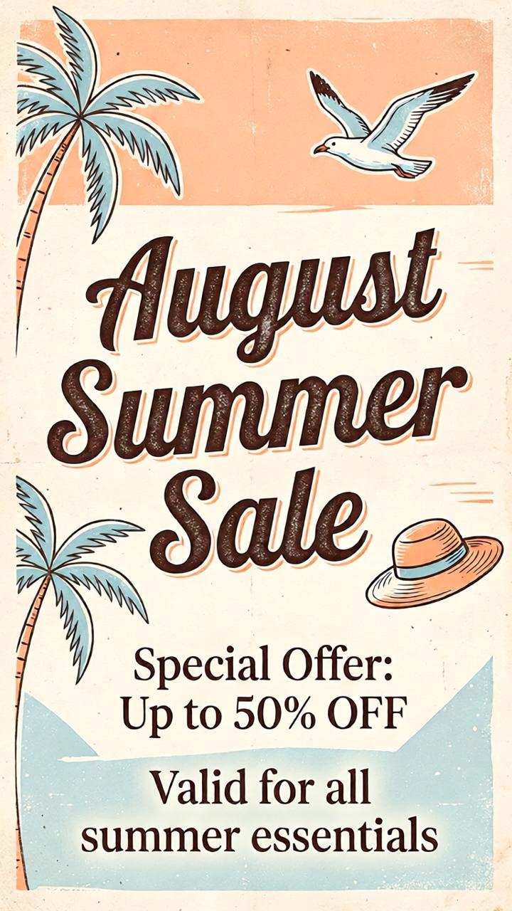 August Summer Sale Is Here – Enjoy Exclusive Savings at JYBL