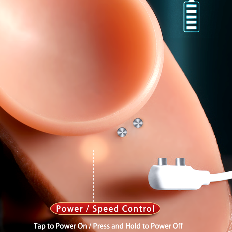 JY-Vibrating Retracting Dildo EYXS