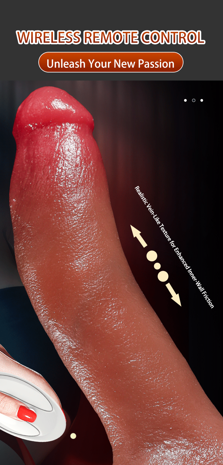 JY-Vibrating Retracting Dildo EYXS