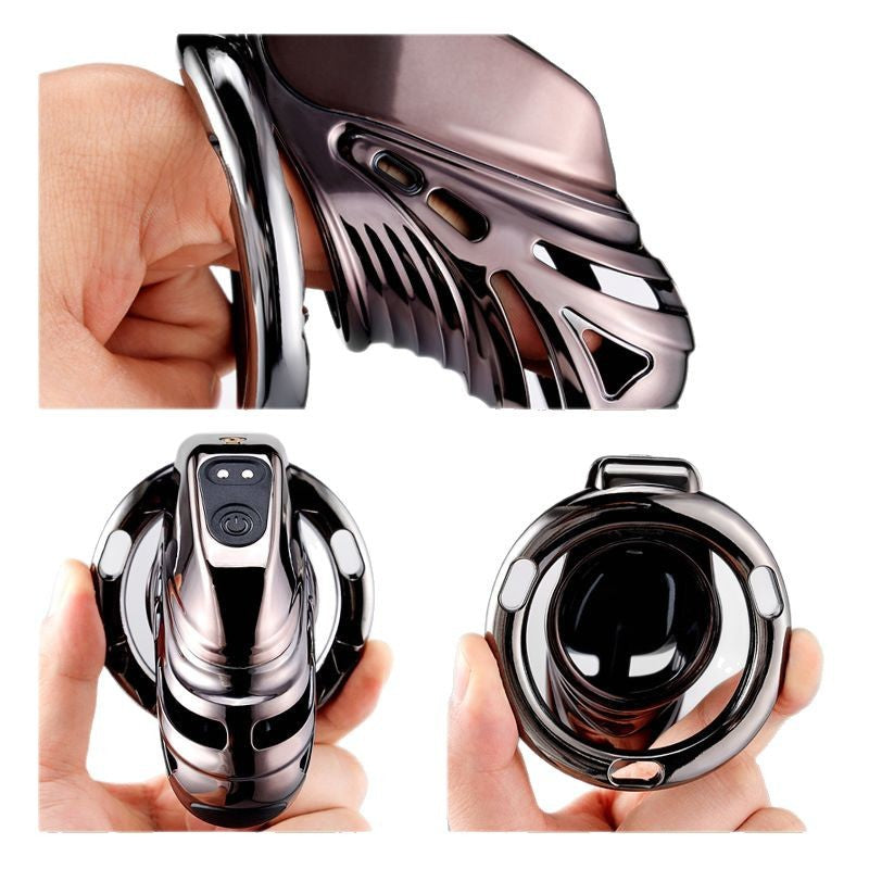 JY-APP Control Vibrating Chastity Cage