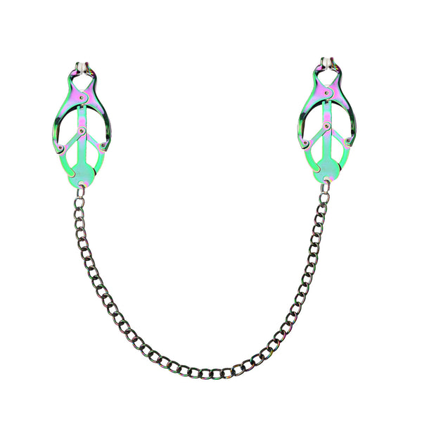 JY - Colorful Butterfly Metal Nipple Clamps