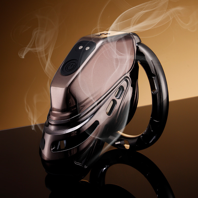 JY-APP Control Vibrating Chastity Cage