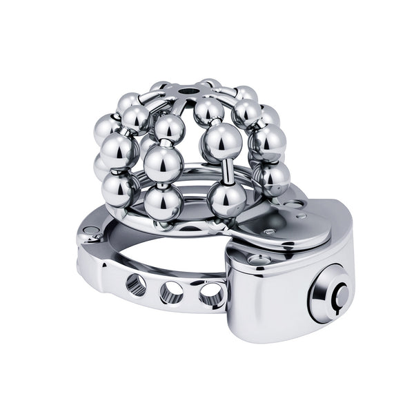 JY- Premium Stainless Steel Male Chastity Device