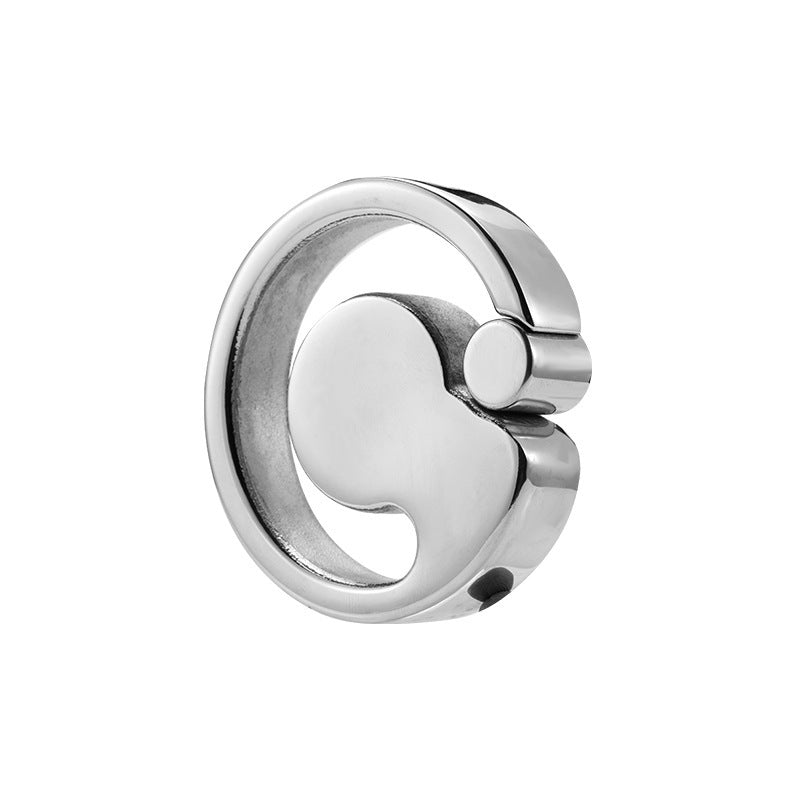 JY-Stainless Steel Curved Cock Ring