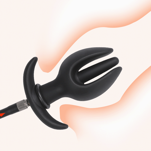 JYBL-New Bud Silicone Inflatable Anal Plug